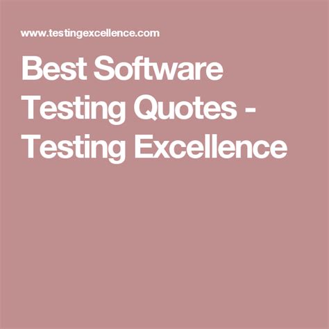 qa testing quotes|Top 50 QA and testing quotes .